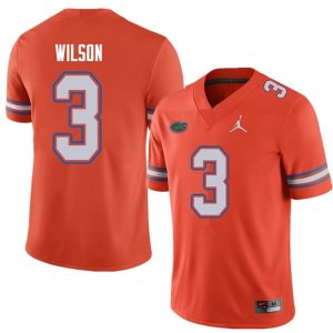 Men's Florida Gators #3 Marco Wilson NCAA Jordan Brand Orange Authentic Stitched College Football Jersey NEJ5162FQ